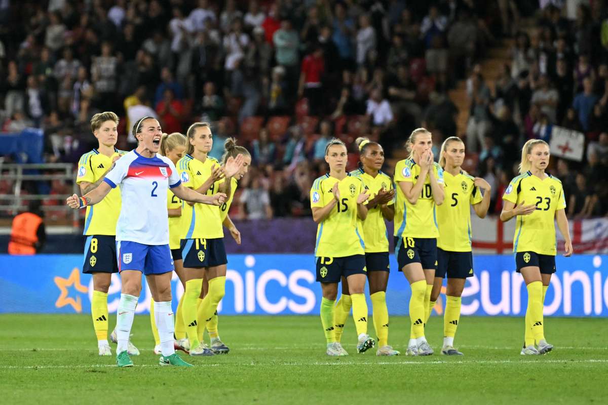 Lucy Bronze scores winning penalty as England edge past Sweden in thrilling EURO 2025 quarter-final