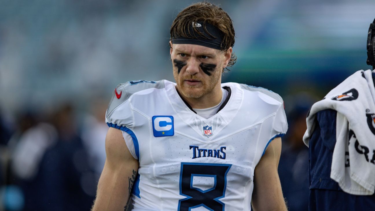 Titans losing the quartback Will Levis throughout the season