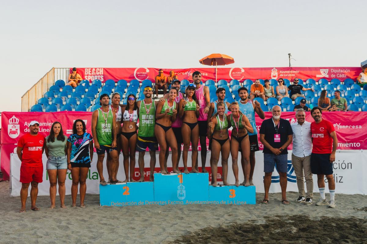 Vergara/González and Capogrosso/Huerta win the CNVP Diputación de Cádiz Beach Sports