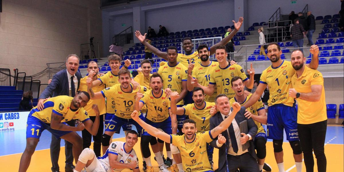 Juan Ruiz's Canarian team continues its route in Champions League