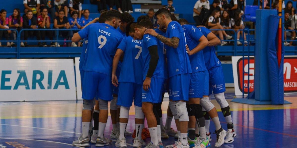 The CV Melilla, to start with good foot the CEV Cup Challenge against Odolona