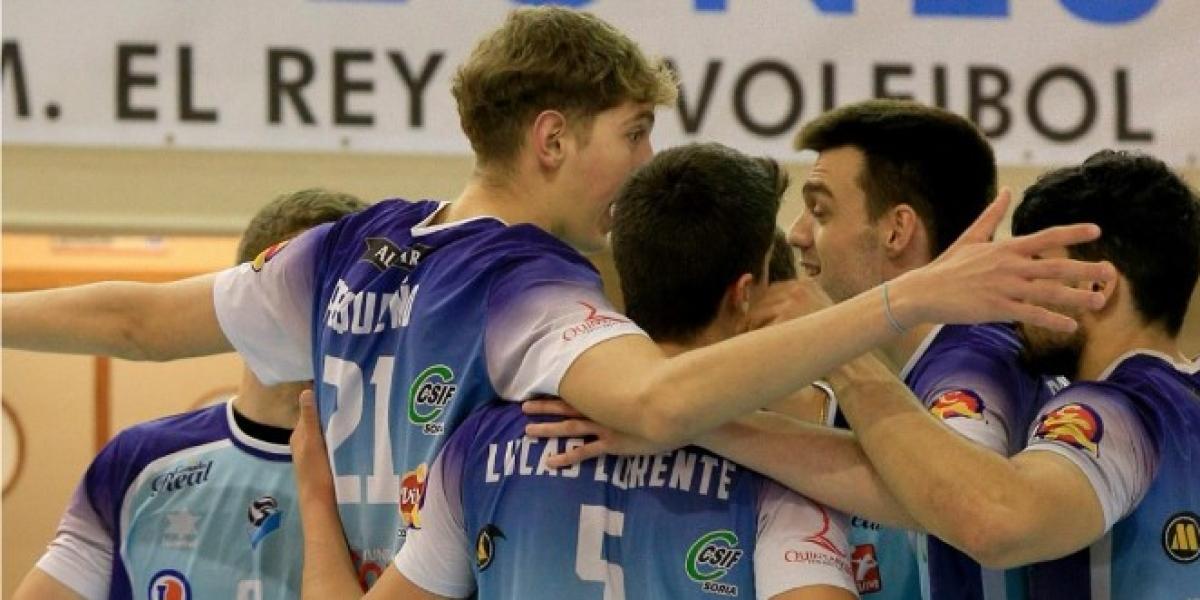 The Herce Soria group wins at home and equals the final against CV Guaguas